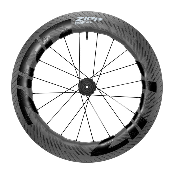 Roda Zipp 858 NSW Carbon C1 700c Traseira Freio a Disco CL Shimano