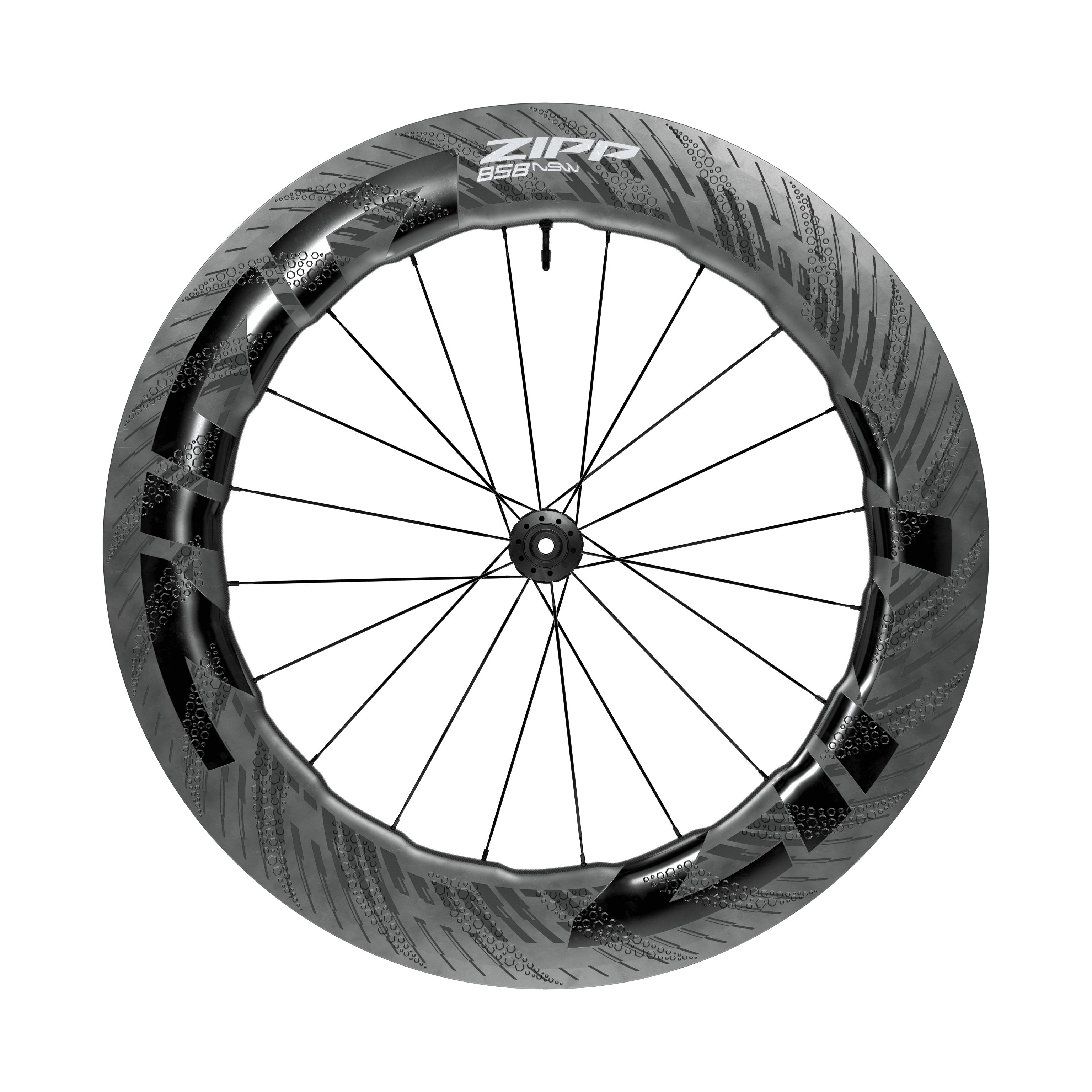 Roda Zipp 858 NSW Tubeless D1 Dianteira Freio a Disco CL