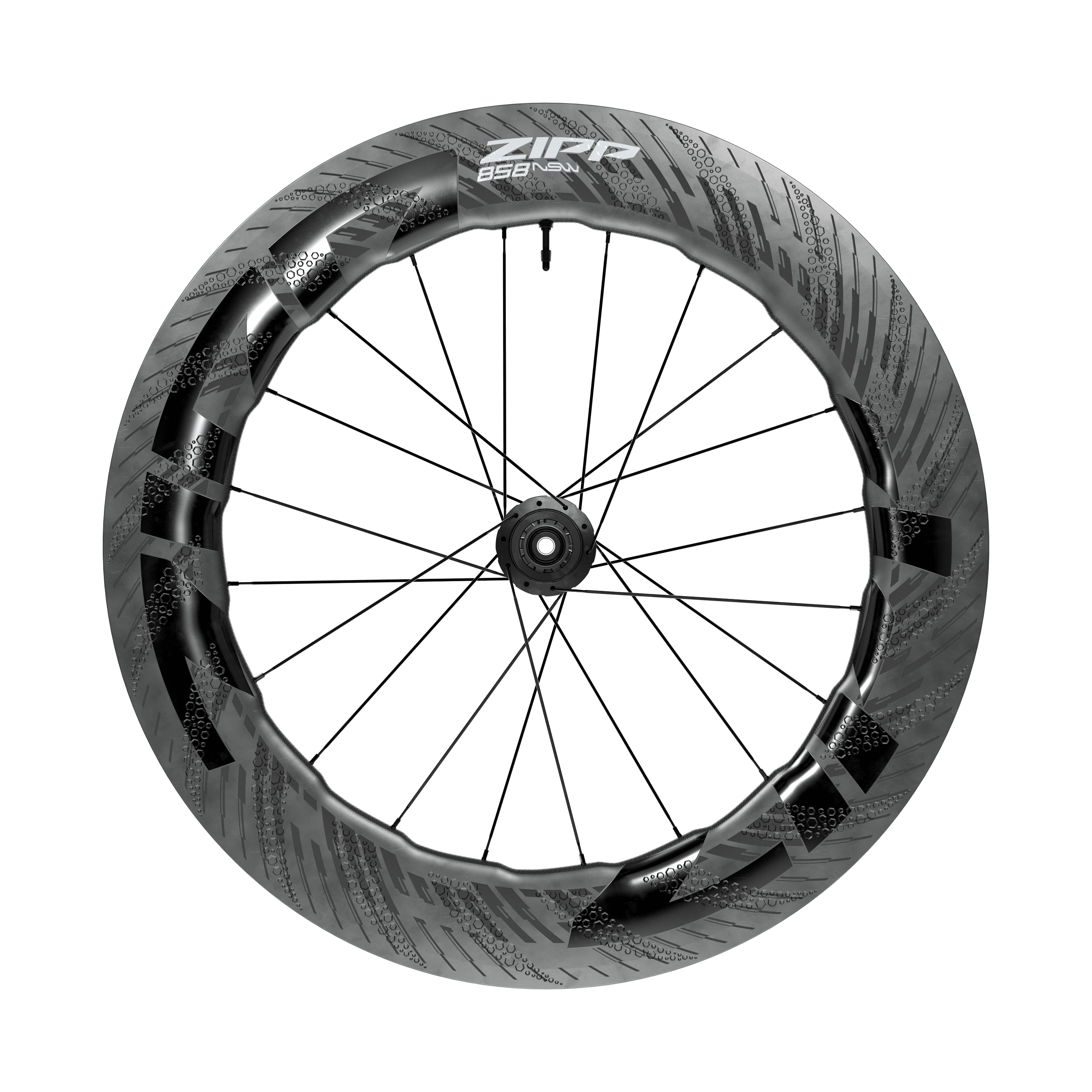 Roda Zipp 858 NSW Tubeless D1 Traseira Freio a Disco CL XDR